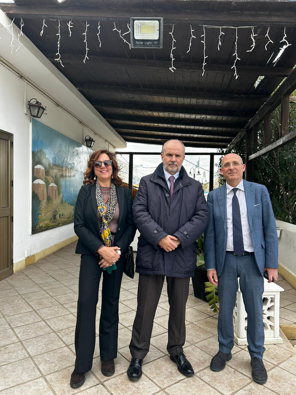 la Dg Furnari con ministro Schillaci e Dg Asp palermo Firenze